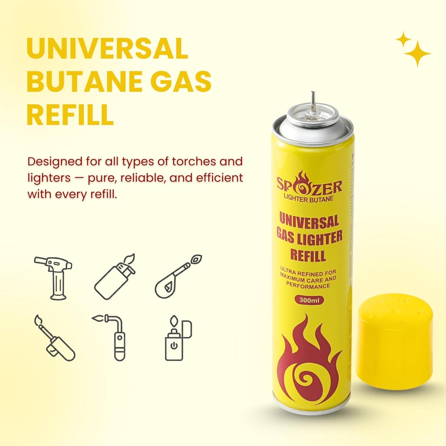 LIGHTER BUTANE-UNIVERSAL GAS LIGHTER REFILL image 4