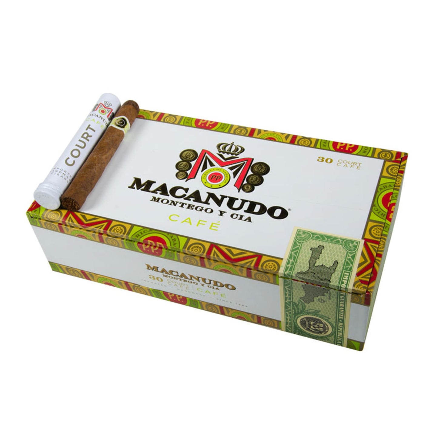 Macanudo Cafe Court Tubo 4.18 x36 image 0