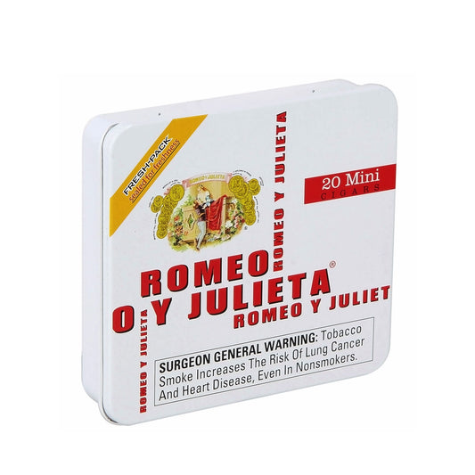 Romeo y Julieta Mini Tin White (5x20) image 1
