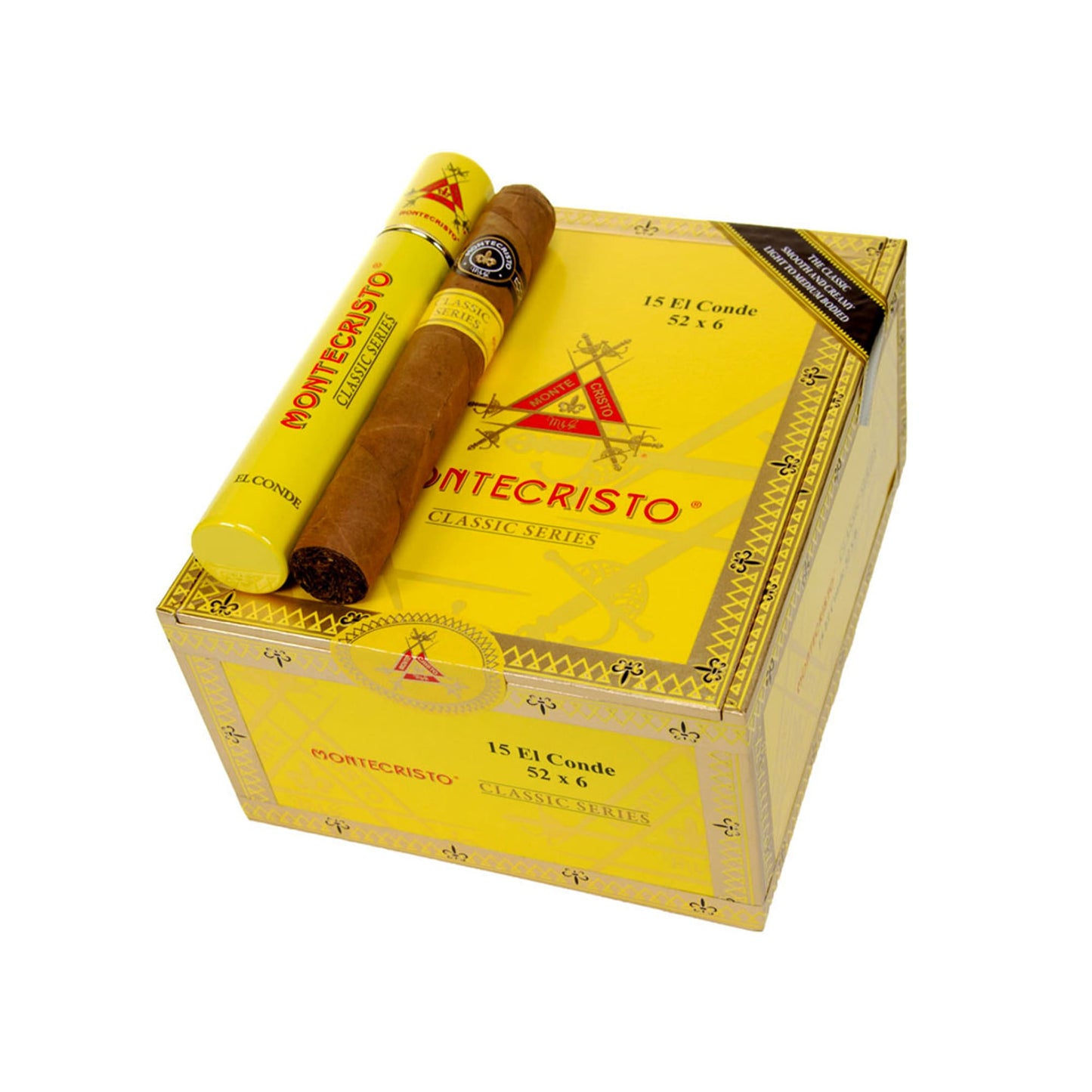 Montecristo Classic El Conde Tubo 6x52 image 1
