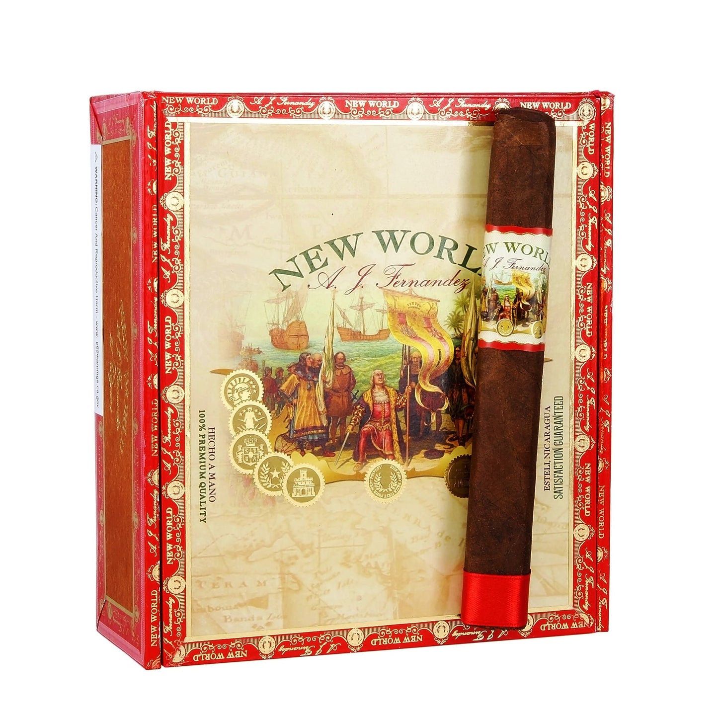 New World by AJ Fernandez Gobernador Toro 6.5x55 image 1