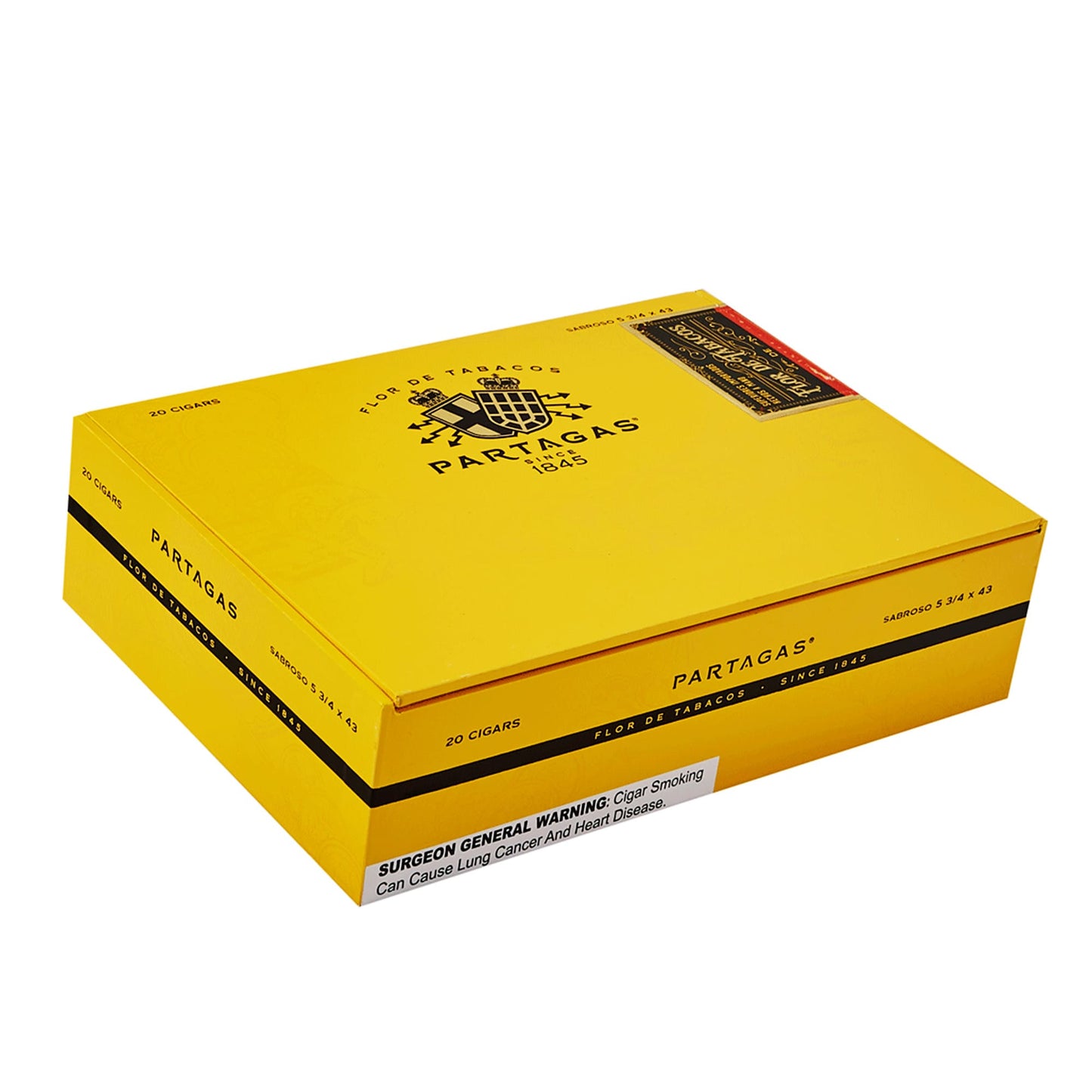 Partagas Sabroso Tubo 5 7/8 x 44 image 1