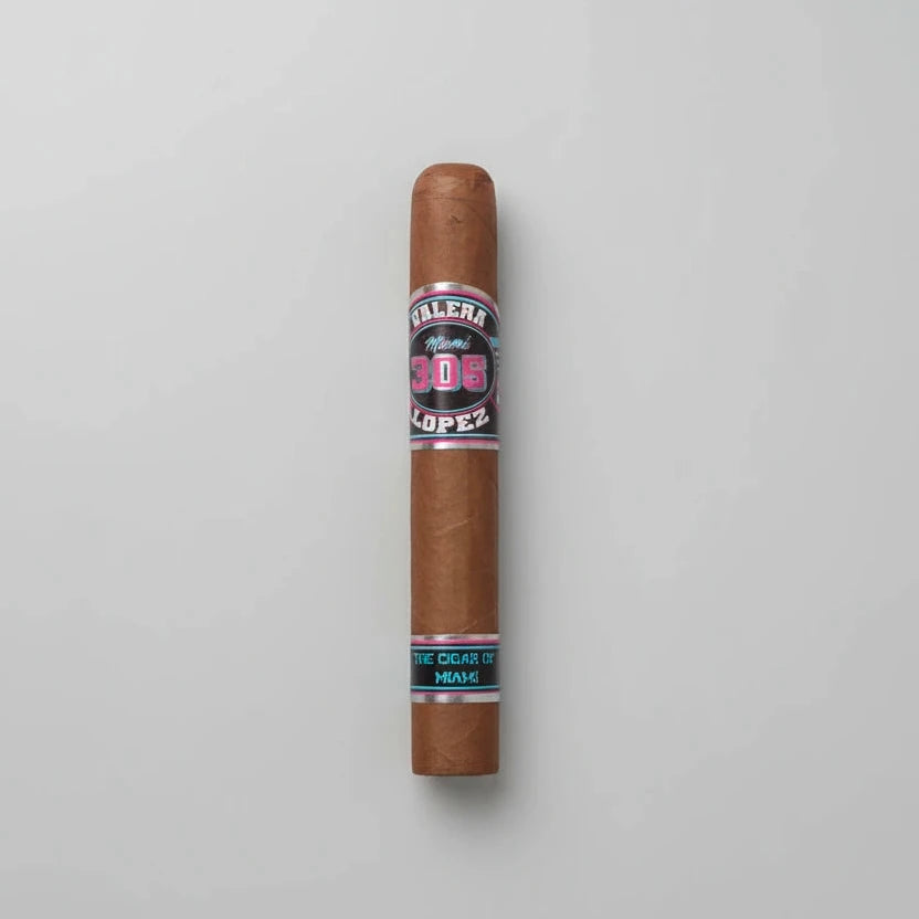 Valera Lopez Miami 305 Robusto Connecticut 5x50 image 1