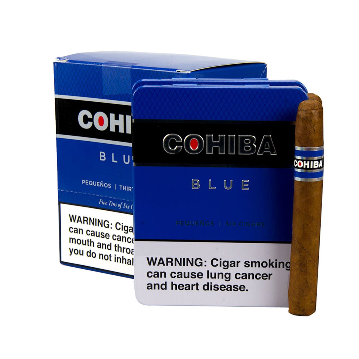 Cohiba Blue Pequenos Mini tin 4.19 x 36 image 0
