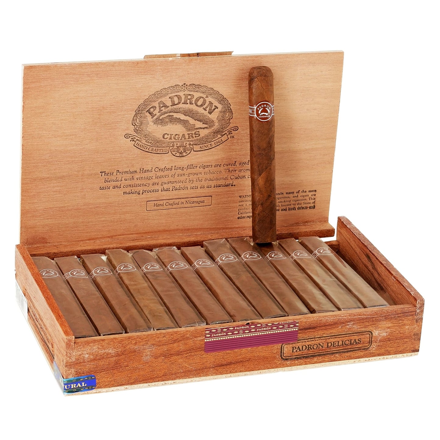 Padron Series Delicias Natural 4.8x46 image 0