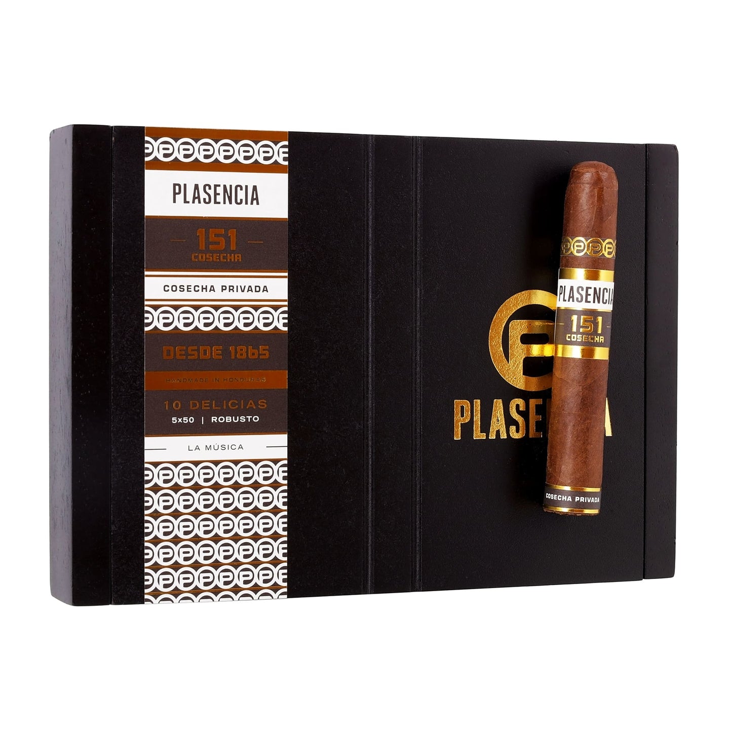 Plasencia Cosecha 151 Robusto La Musica 5x50 image 1