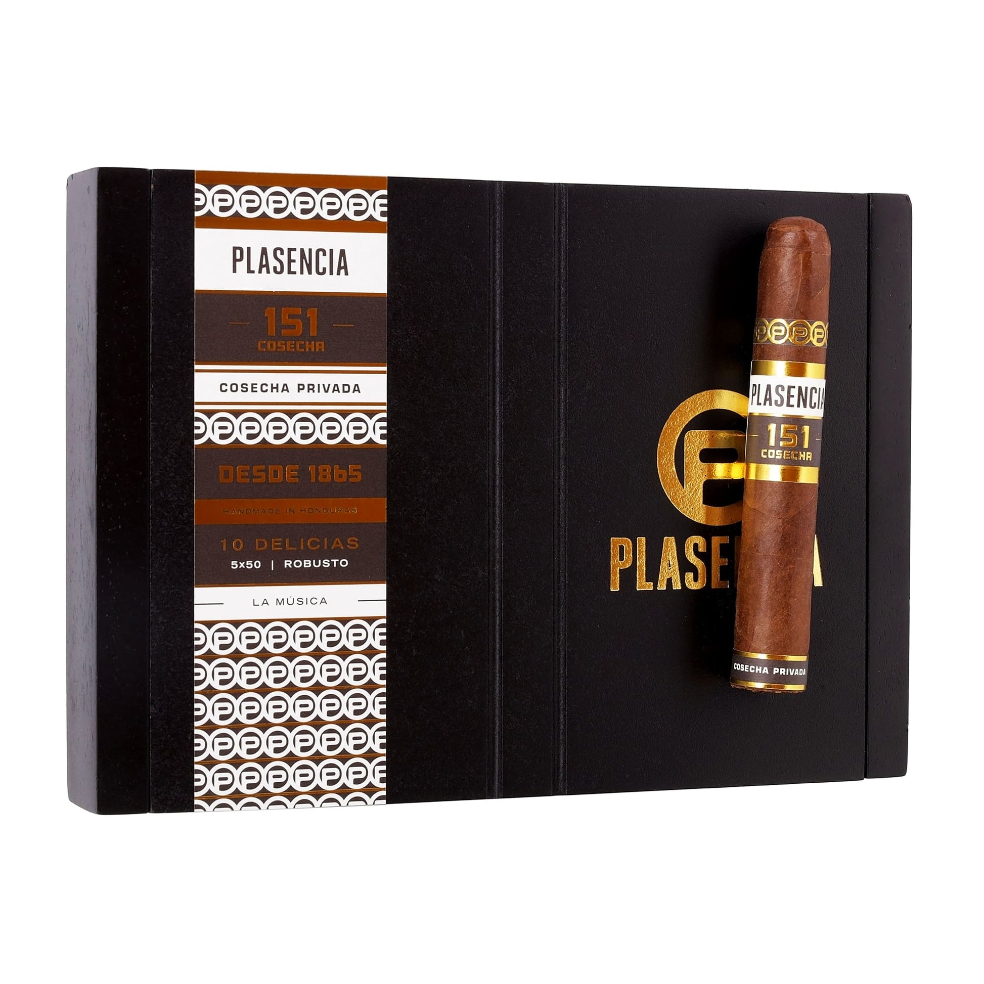 Plasencia Cosecha 151 Robusto La Musica 5x50 image 1