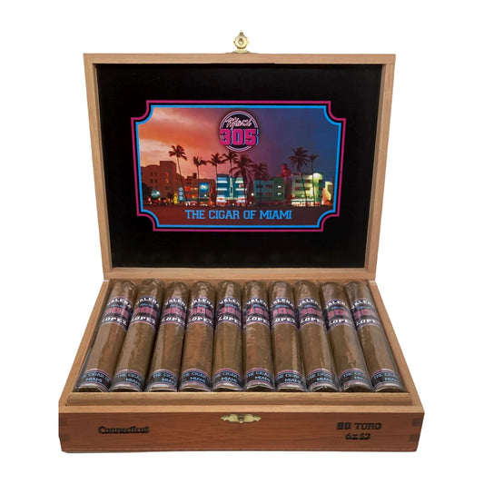 Valera Lopez Miami 305 Toro Habano 6x52 image 0
