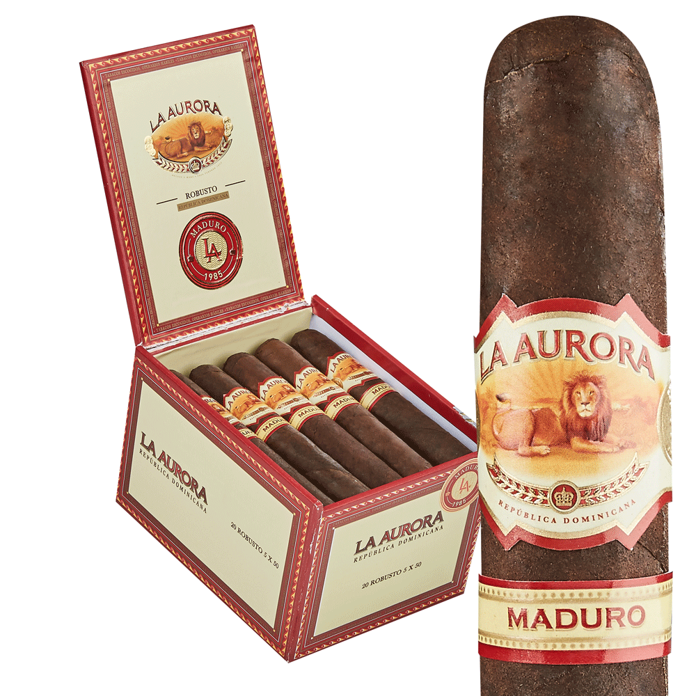 La Aurora 1985 Maduro Robusto 5x50 image 0