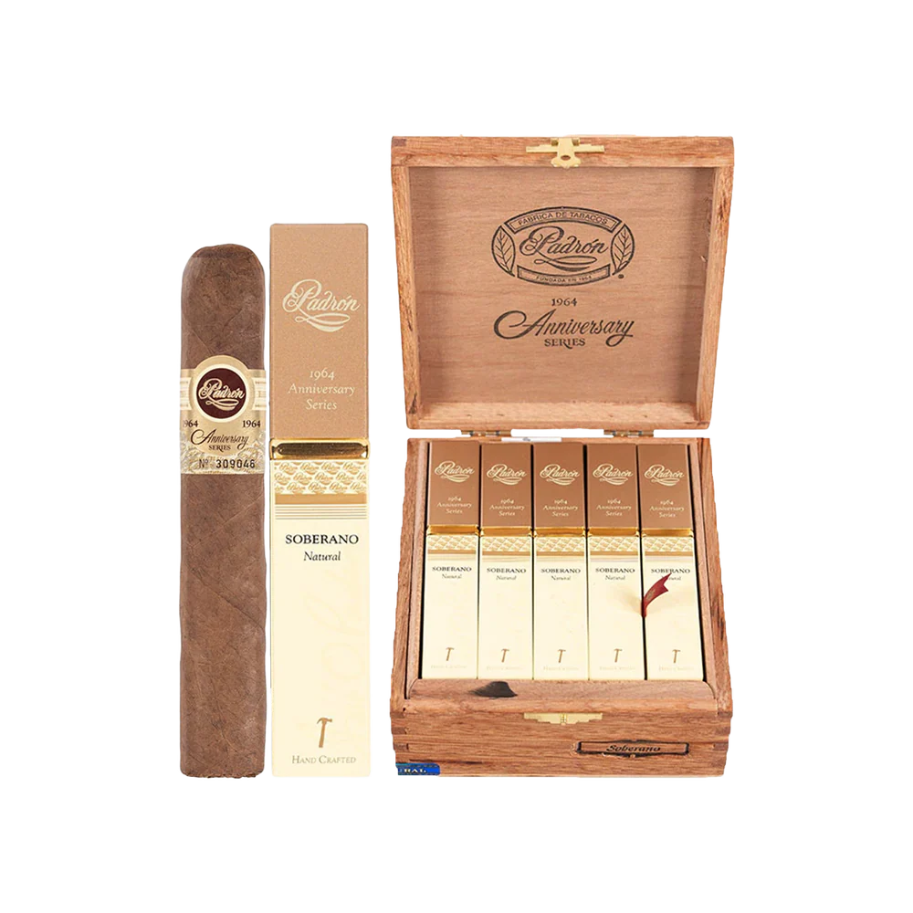 Padron 1964 Anniversary Soberano Natural 5x50 image 0
