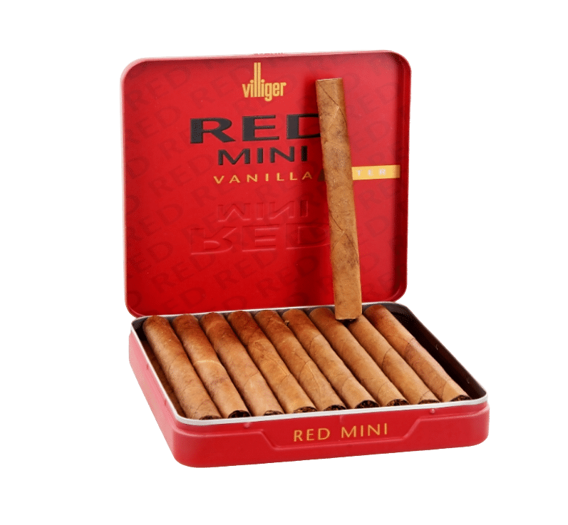 Villiger Red Mini Vanilla Filter 5x20 image 0