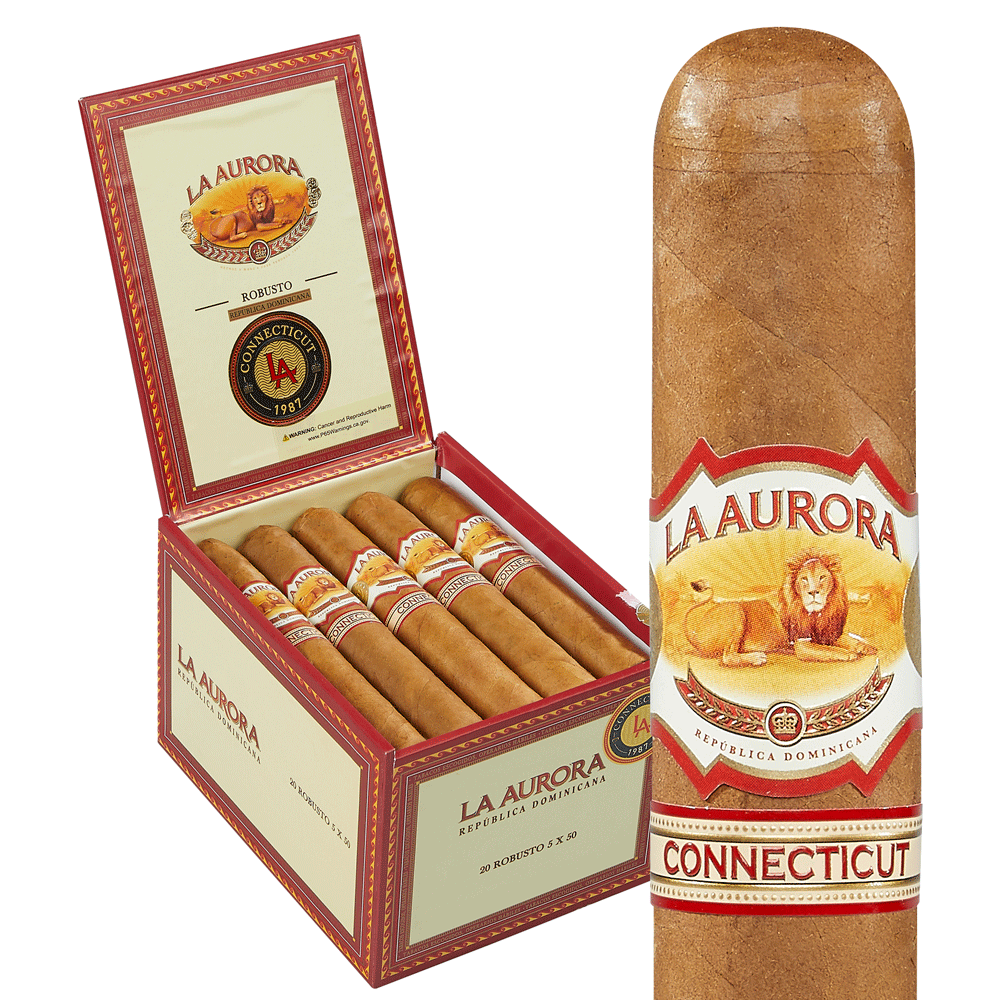 La Aurora 1987 Connecticut Robusto 5x50 image 2