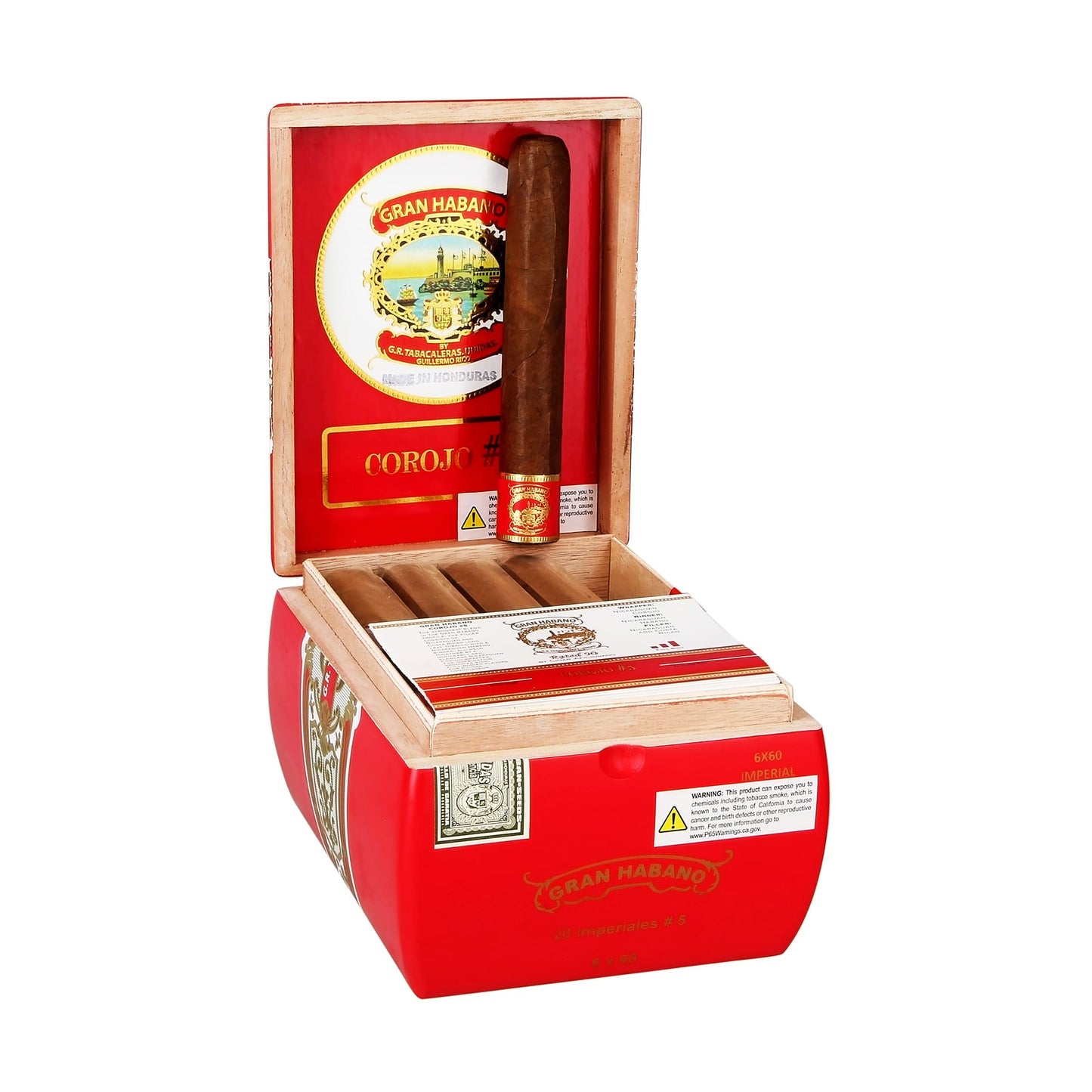 Gran Habano Corojo #5 Imperial Maduro 6x60 image 0