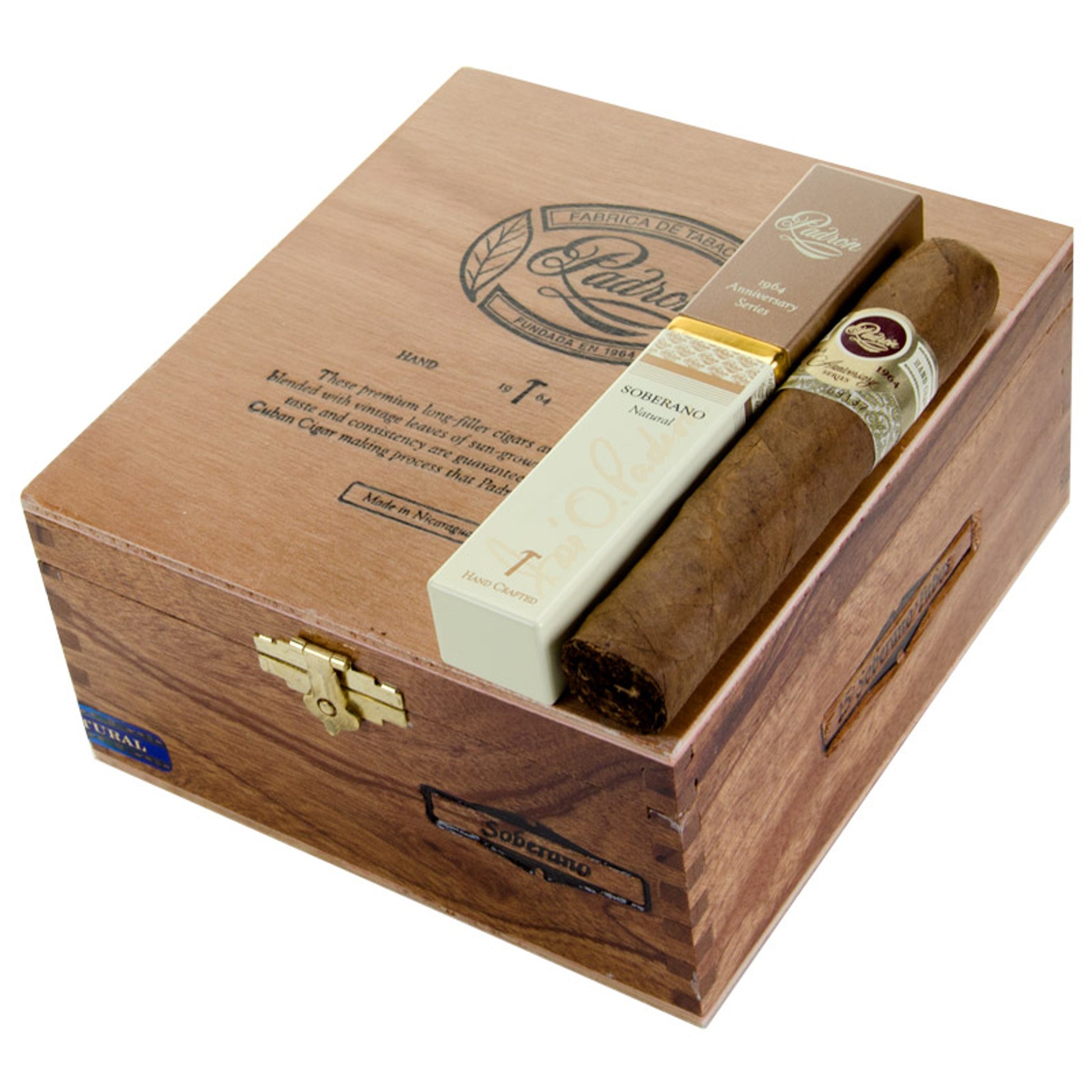 Padron 1964 Anniversary Soberano Natural 5x50 image 4