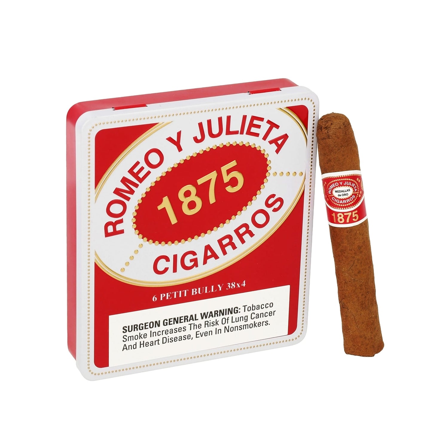 Romeo y Julieta 1875 Petit Bully 38 x 4 image 0