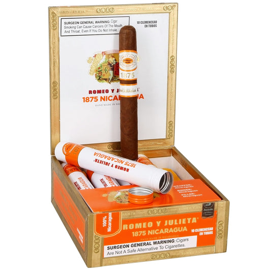 Romeo y Julieta 1875 Nicaragua Clemenceau en Tubo 50x6 image 0