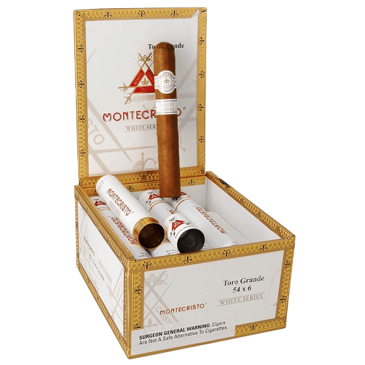Montecristo White Toro Grande 6x54 Tubo image 0