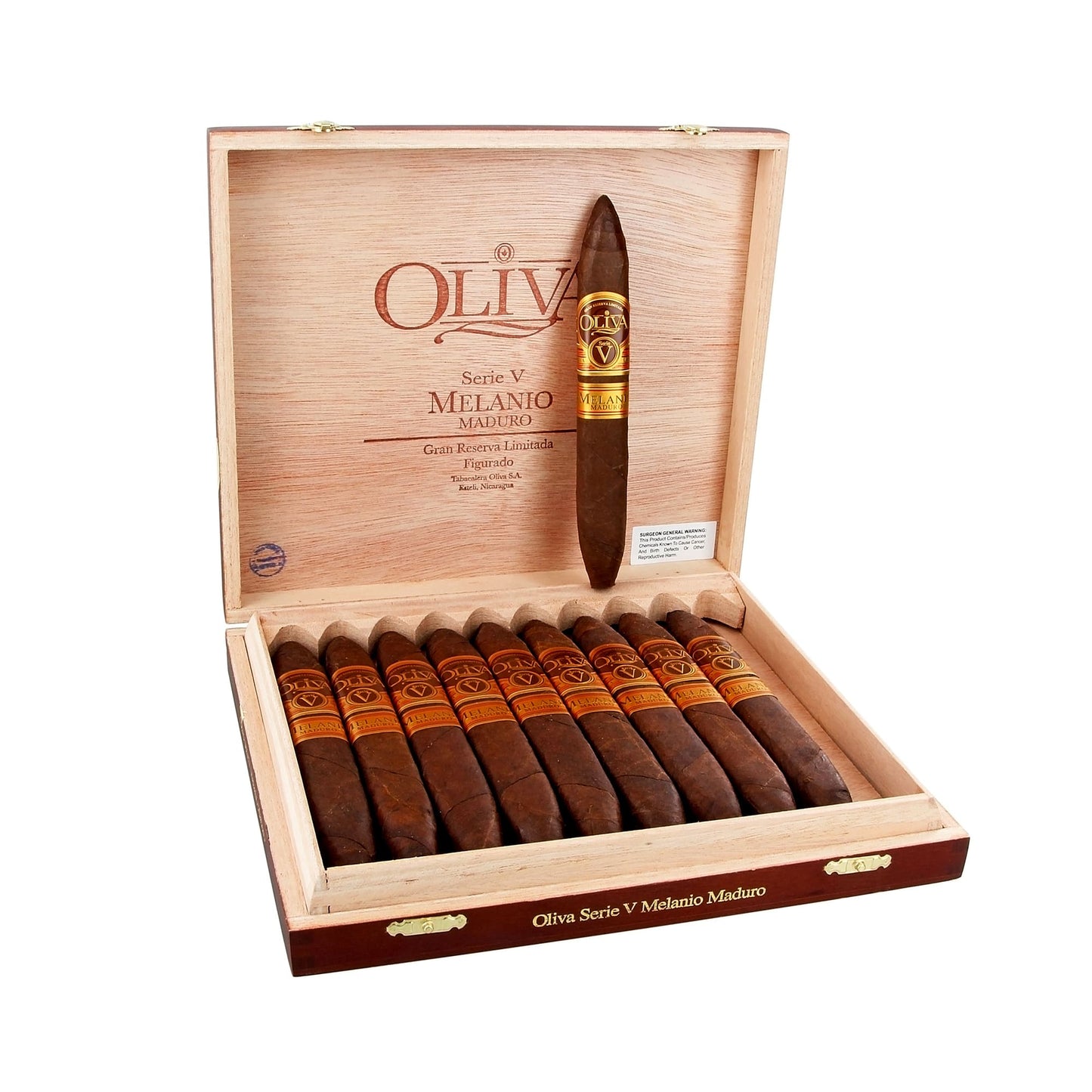 Oliva Serie V - Melanio Maduro Figurado 6.5x52 image 0