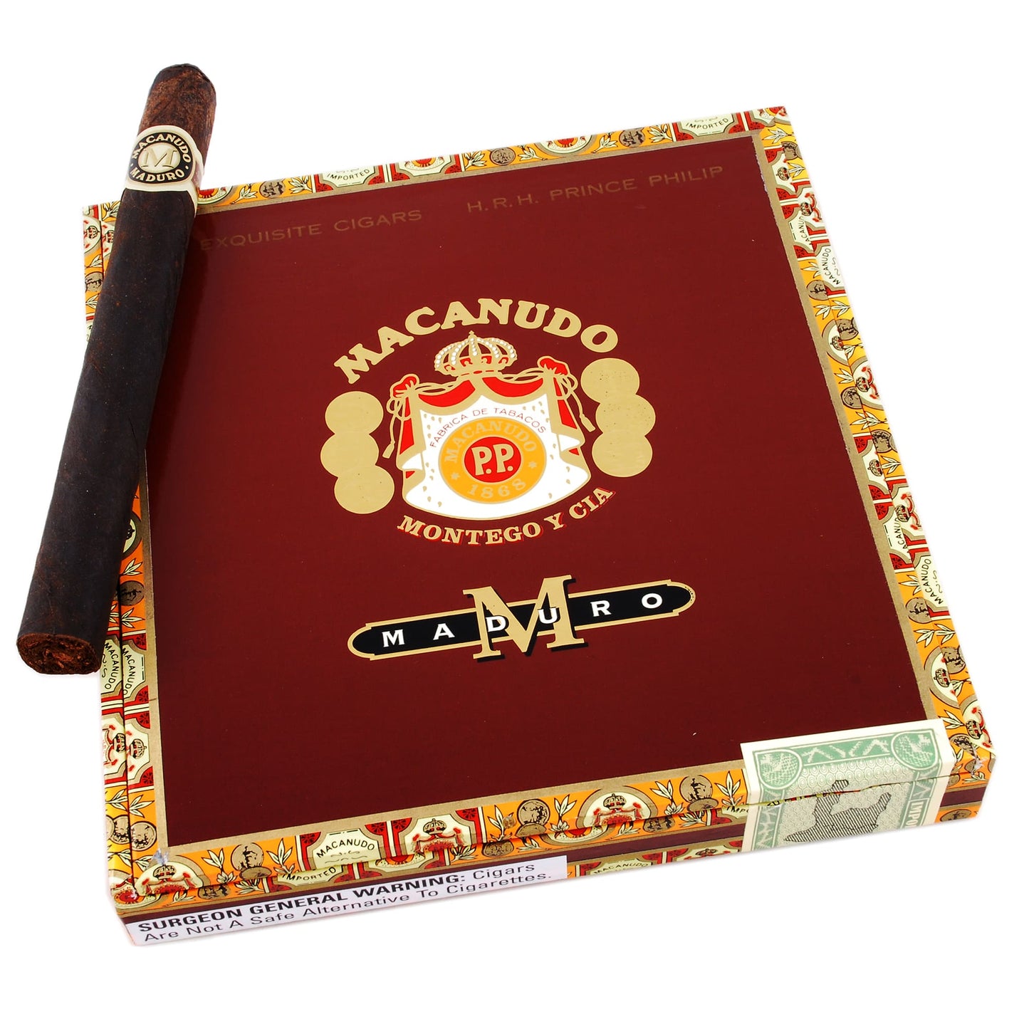 Macanudo Maduro Prince Phillip 7.5x49 image 0