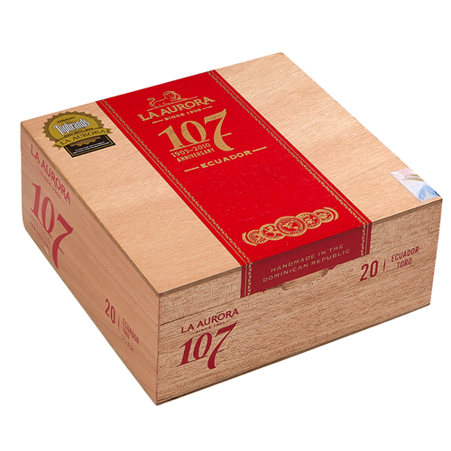 La Aurora 107 Maduro Toro 5.5x54 (20) image 1