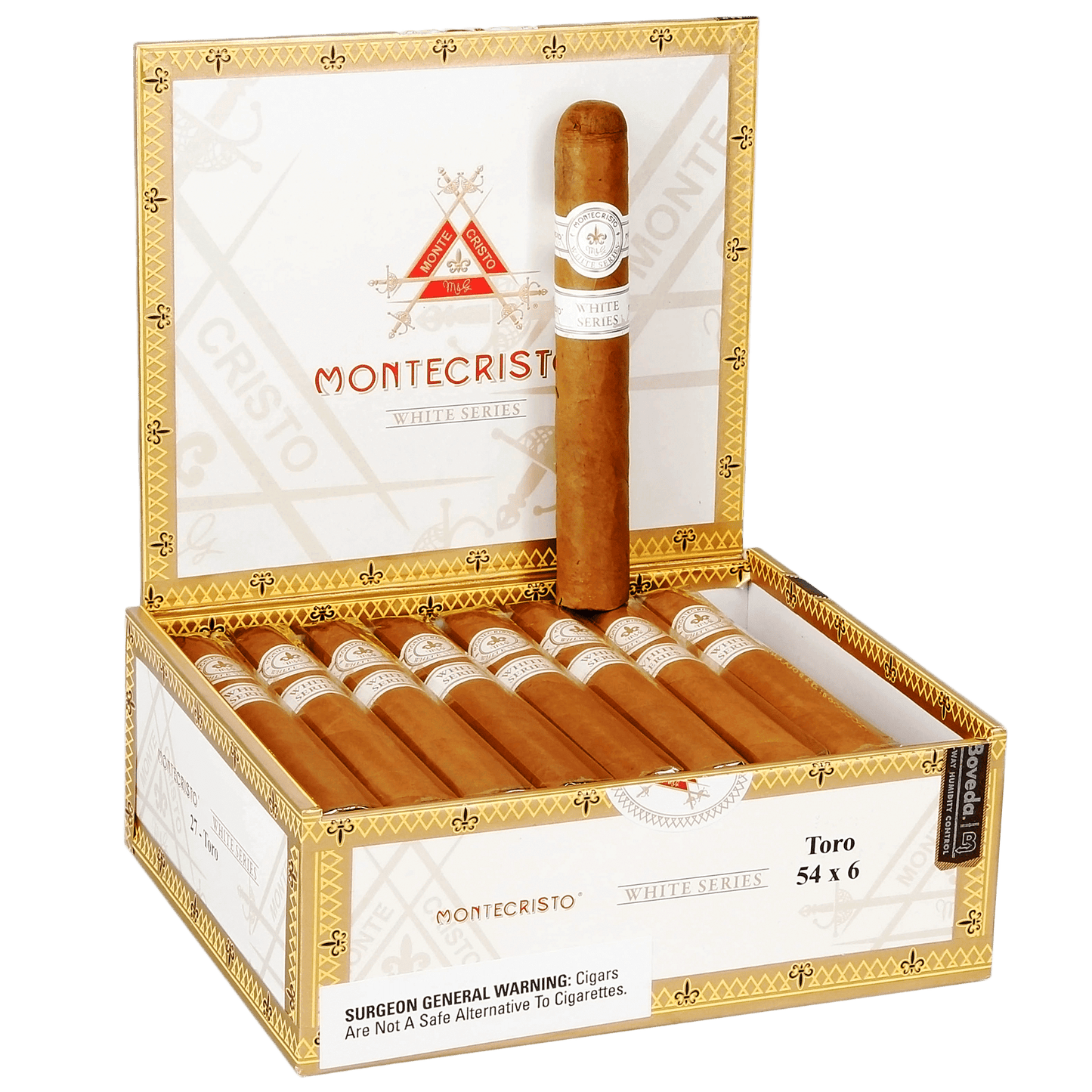 Montecristo White Toro 6x54 image 0