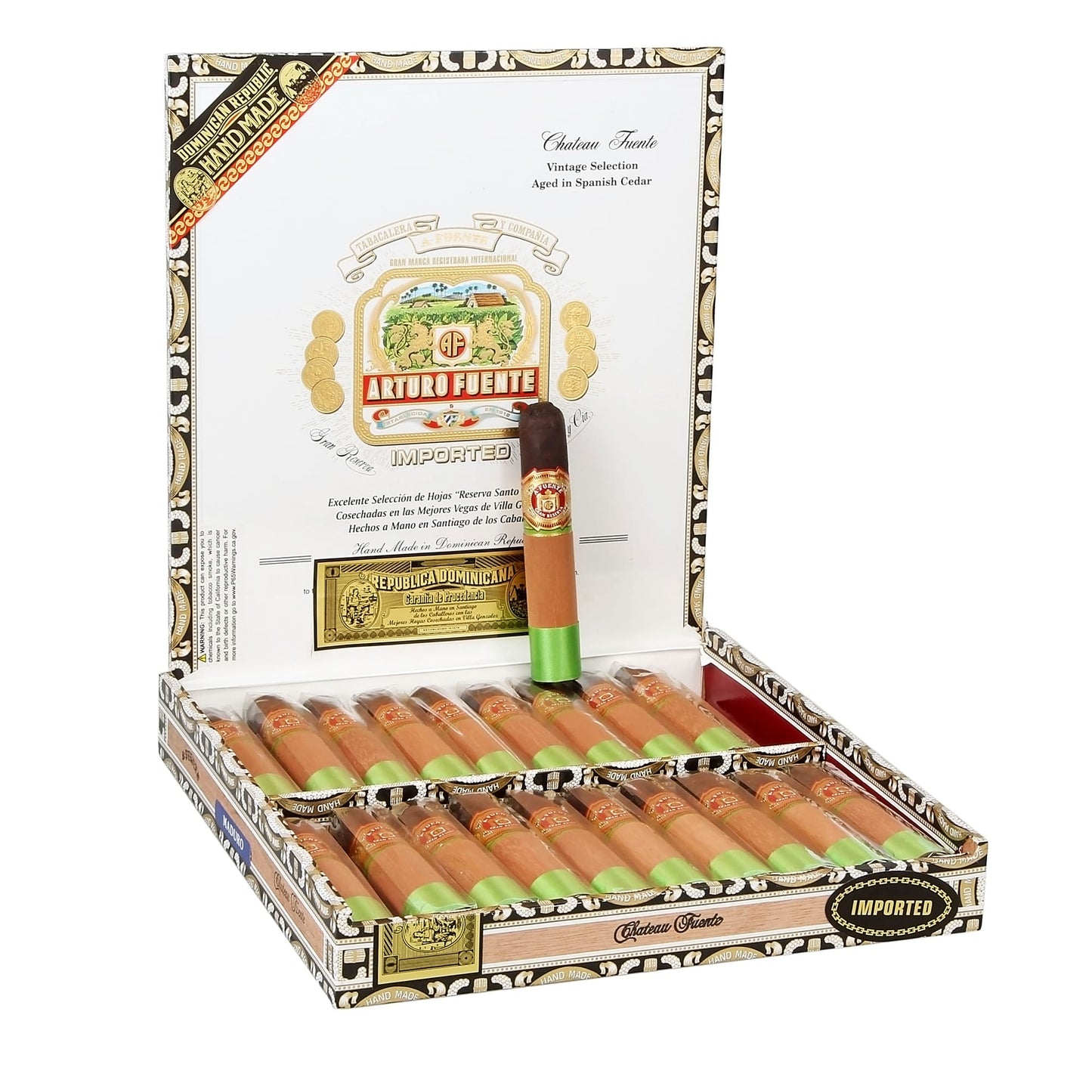 Arturo Fuente Chateau Fuente Maduro 4.5 x 50 image 0
