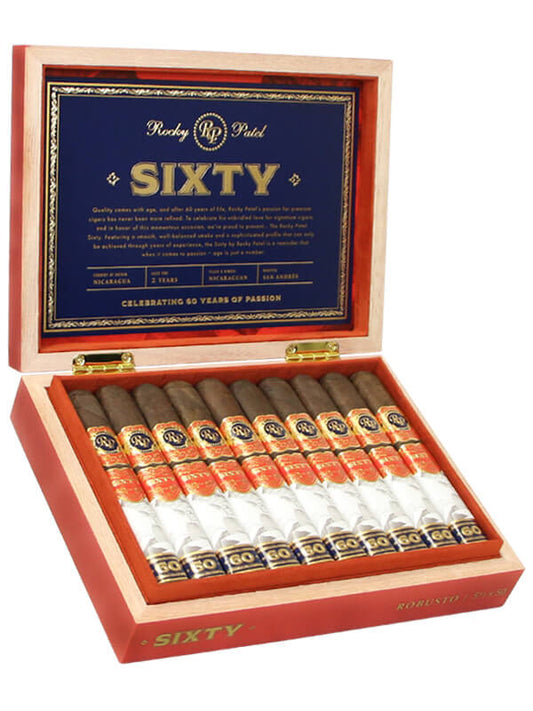 Rocky Patel Sixty Robusto Box 5.5x50 image 1