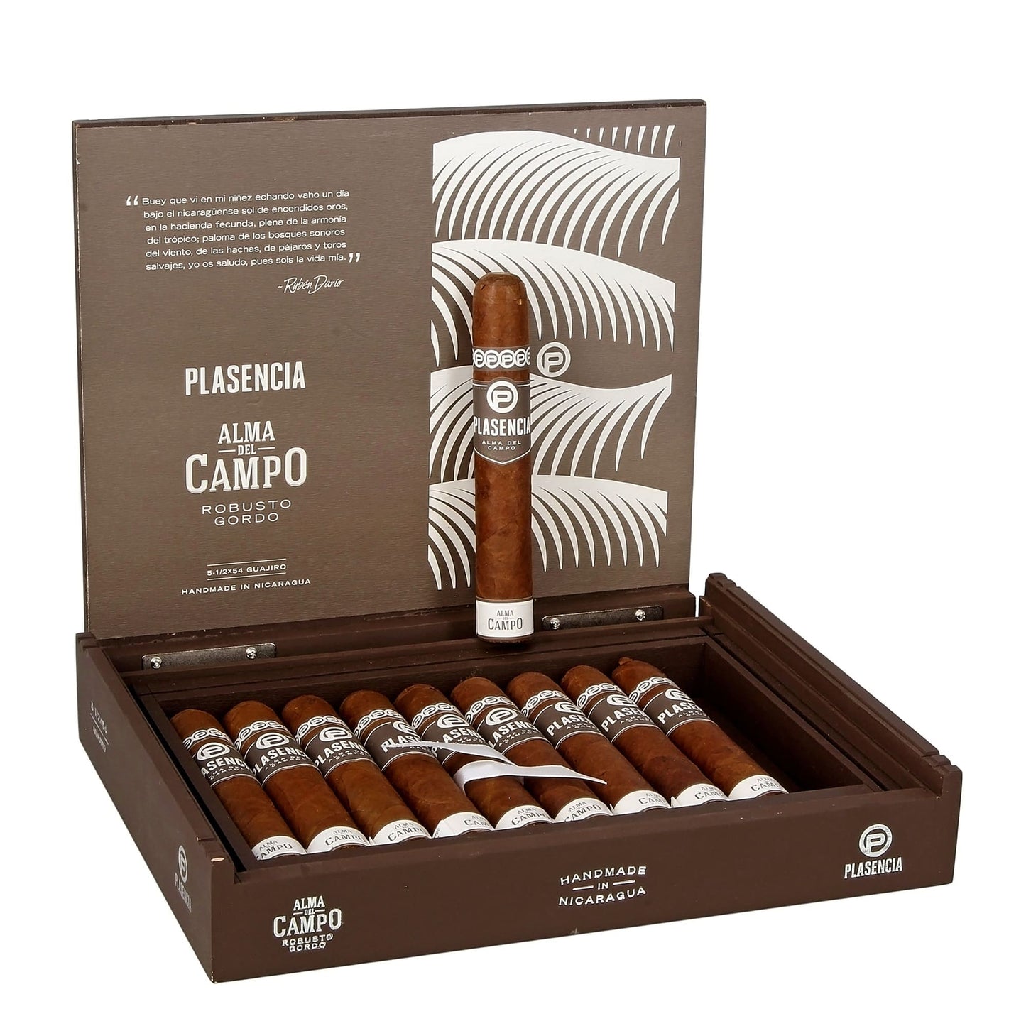 Plasencia Alma del Campo Guajiro Robusto Gordo 6.5x54 image 0