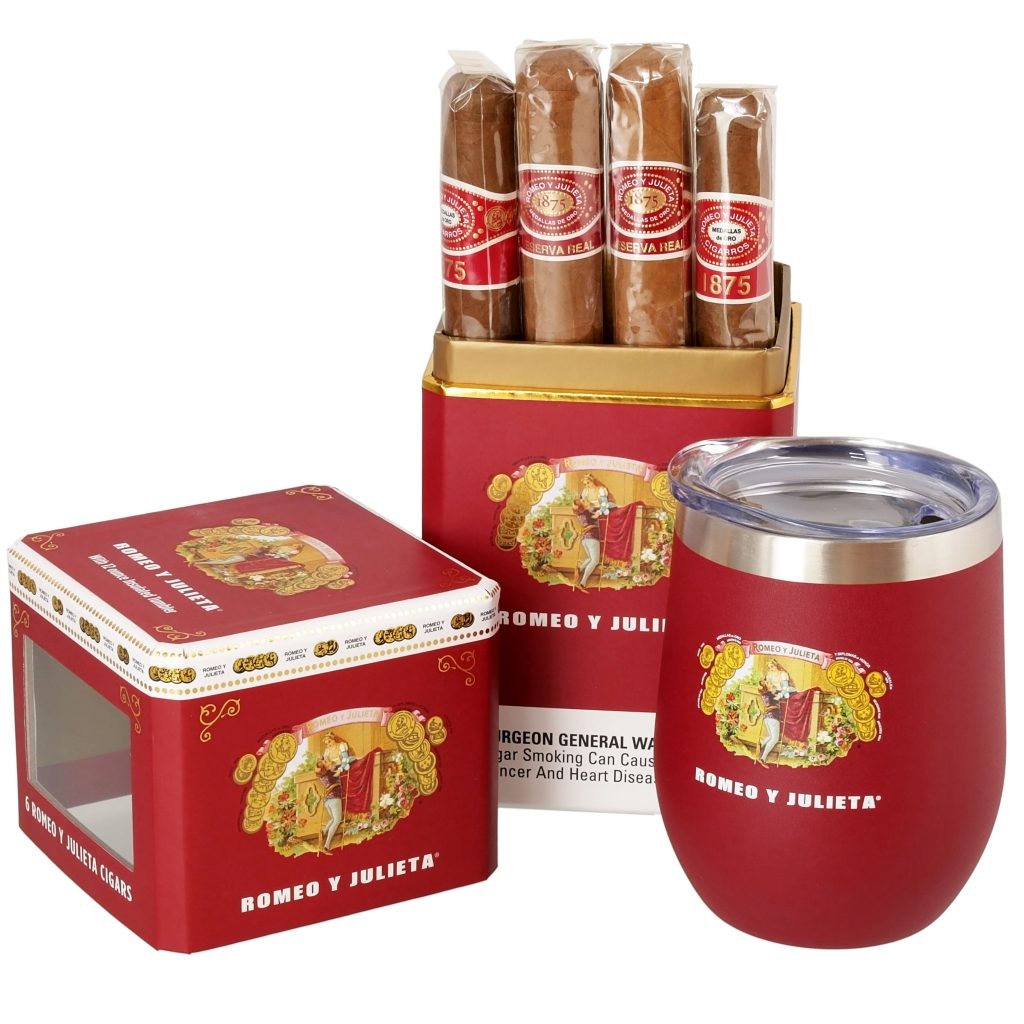 Romeo y Julieta Cigar & Tumbler Gift Set image 0