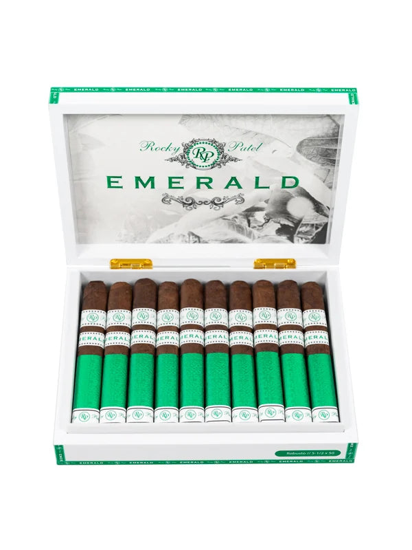 Rocky Patel Emerald Robusto Box 5.5x50 image 0