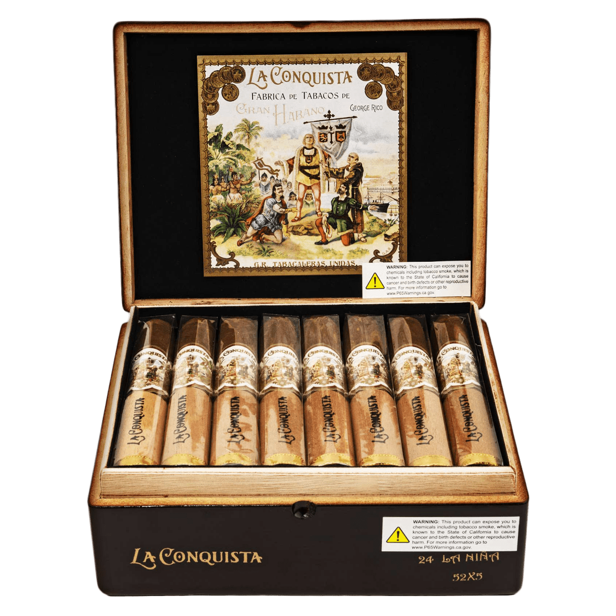 Gran Habano La Conquista Robusto 5x52 image 0