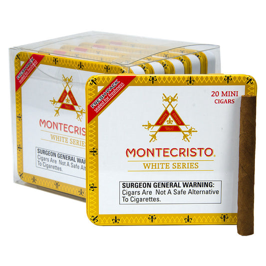 Montecristo White - Spain Minitin (5x20)