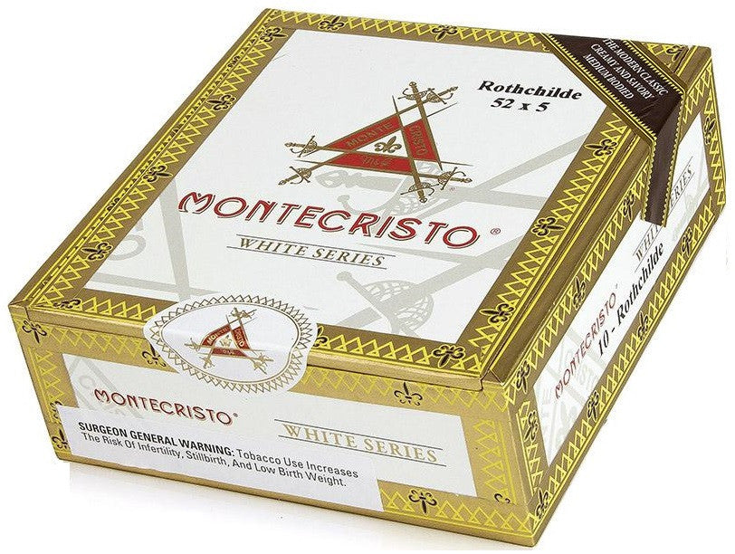 Montecristo White Rothchilde 52x5