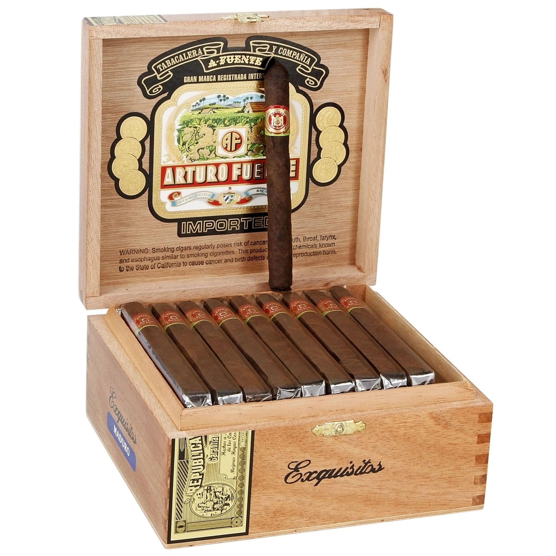 Arturo Fuente Exquisito Maduro 4.50 × 33 image 0
