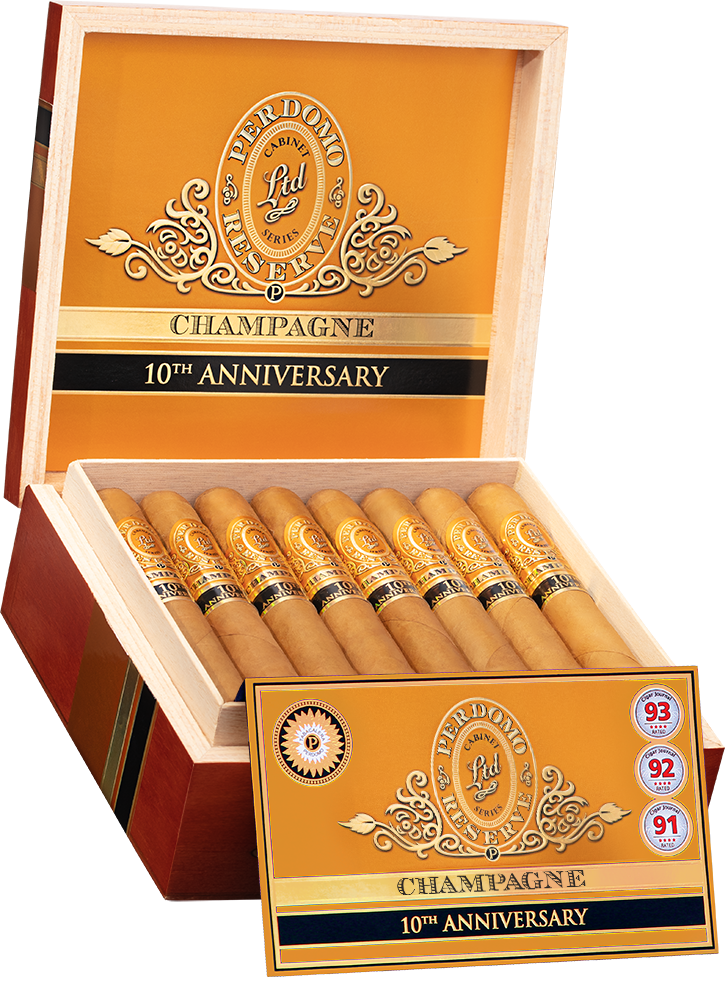 Perdomo Reserve 10th Anniversary Champagne Super Toro 6x60 image 0