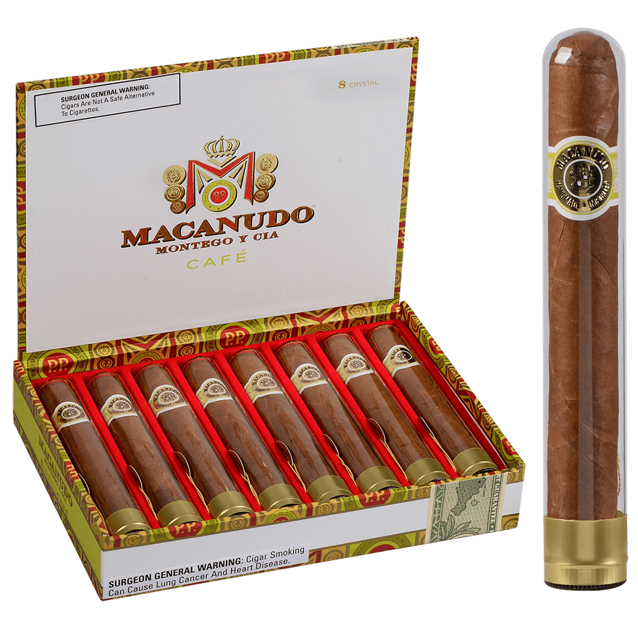 Macanudo Cafe Crystal Tubo 5.50x50 image 0