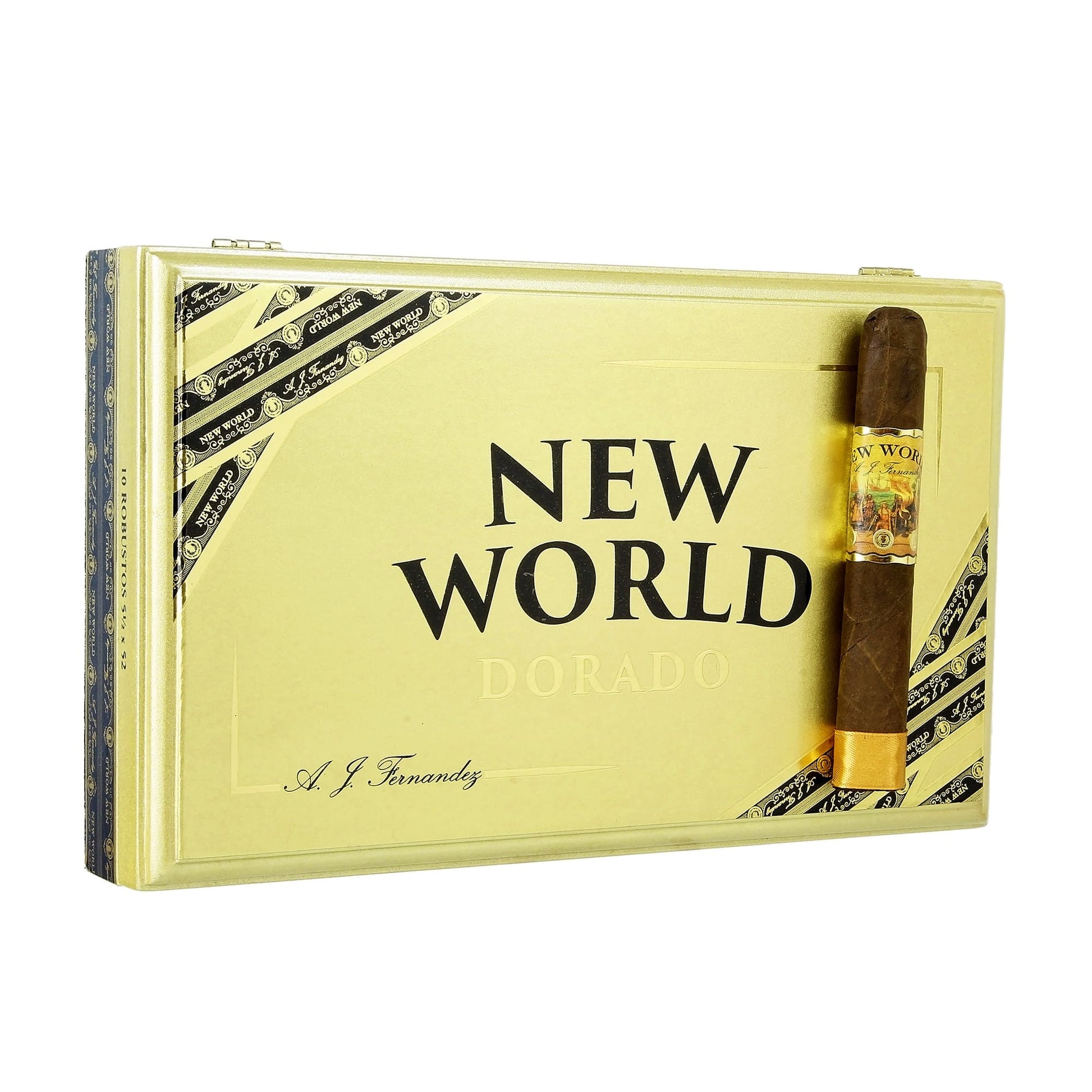 New World by AJ Fernandez Dorado Gordito 5.5x60 image 1
