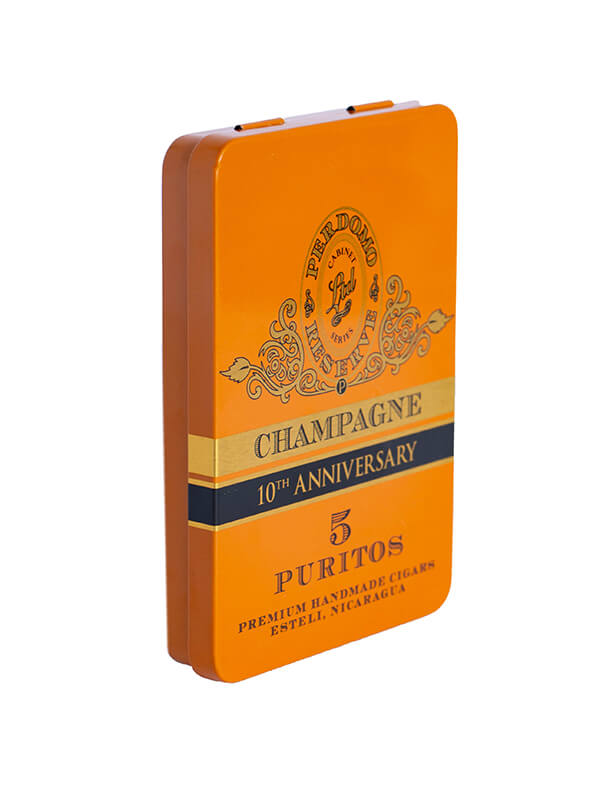 Perdomo Reserve 10th Anniversary Puritos Champagne 5x5 image 2