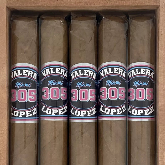 Valera Lopez  Miami 305 Robusto Connecticut 5x50 image 0