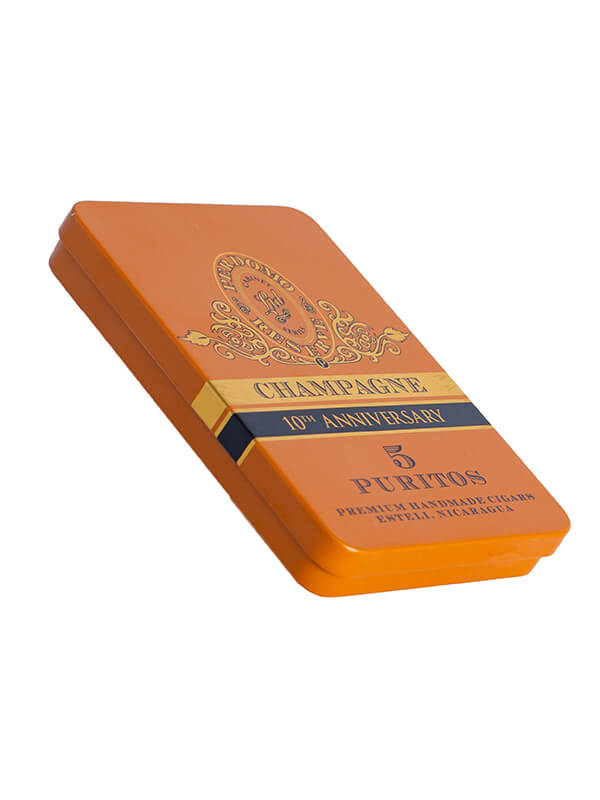 Perdomo Reserve 10th Anniversary Puritos Champagne 5x5 image 1