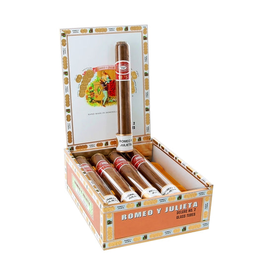 Romeo y Julieta 1875 Deluxe #2 6x50 Glass Tubo image 0