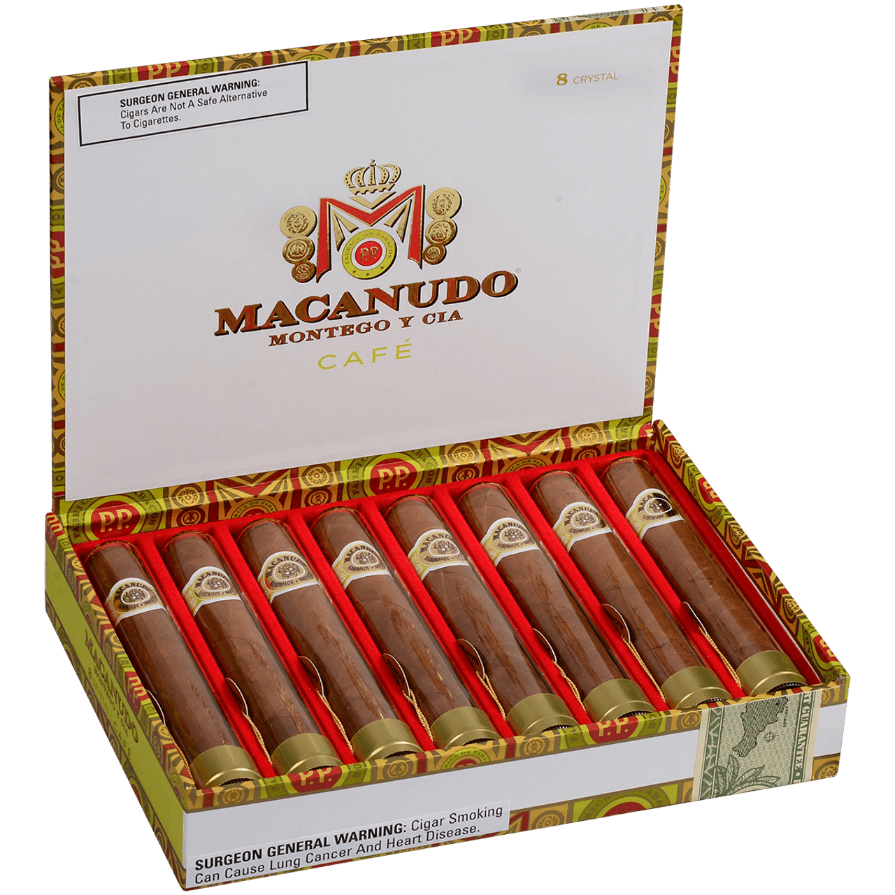 Macanudo Cafe Crystal Tubo 5.50x50 image 3