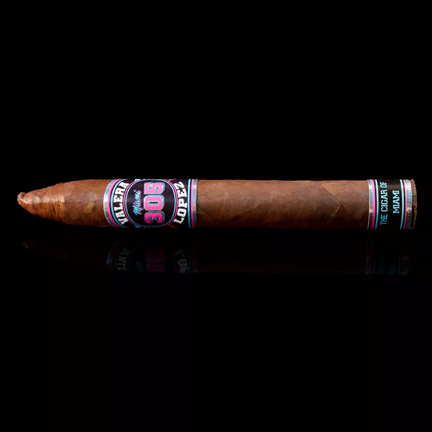 Valera Lopez Miami 305 Super Torpedo Maduro 7x54 image 0