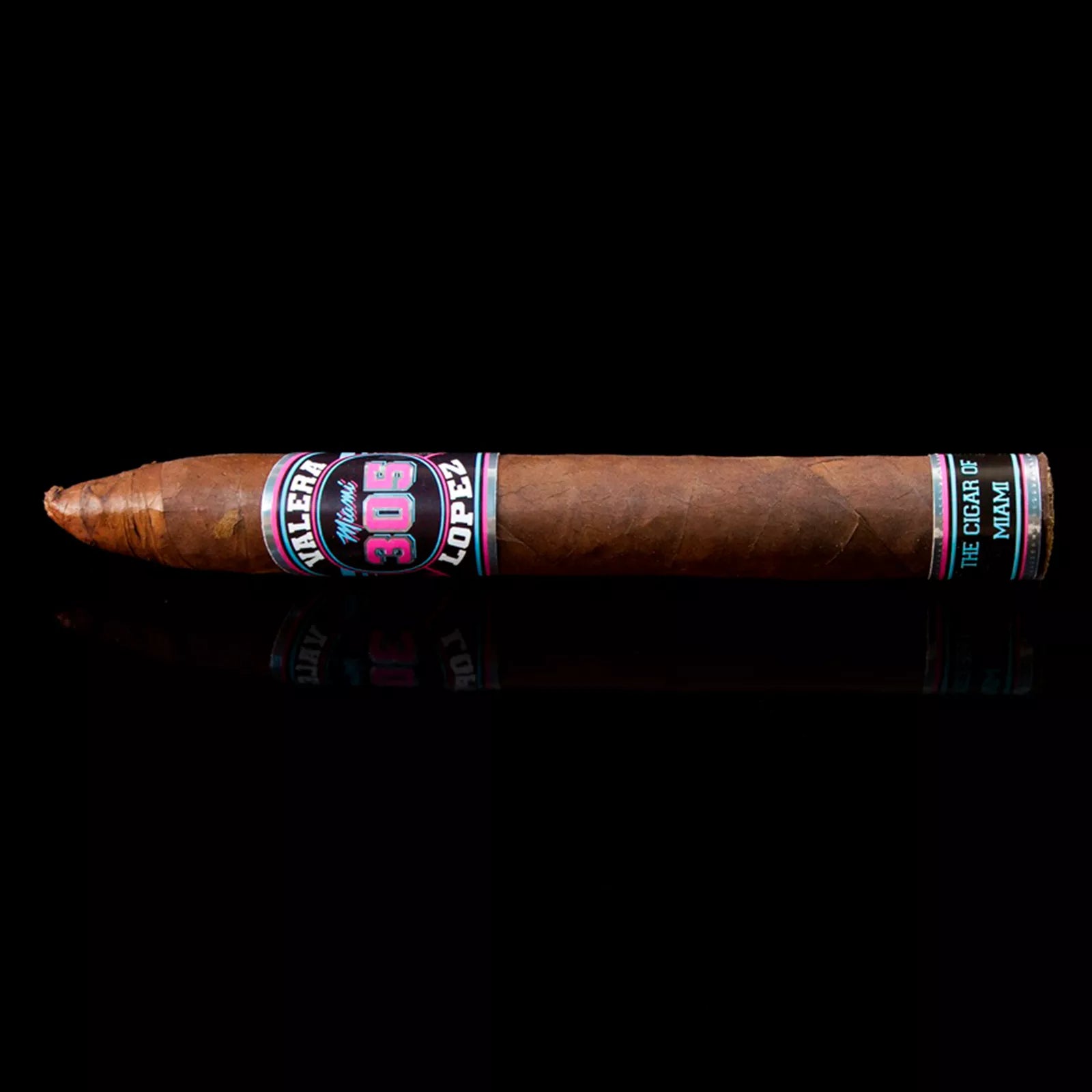 Valera Lopez Miami 305 Super Torpedo Maduro 7x54 image 0