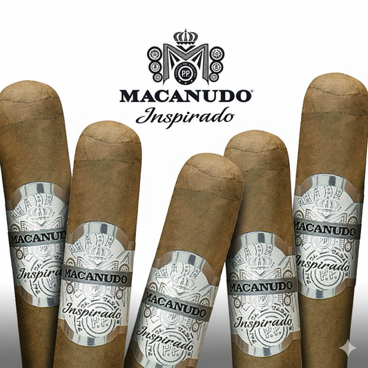 Macanudo Inspirado White Robusto 5x50 (5) image 0