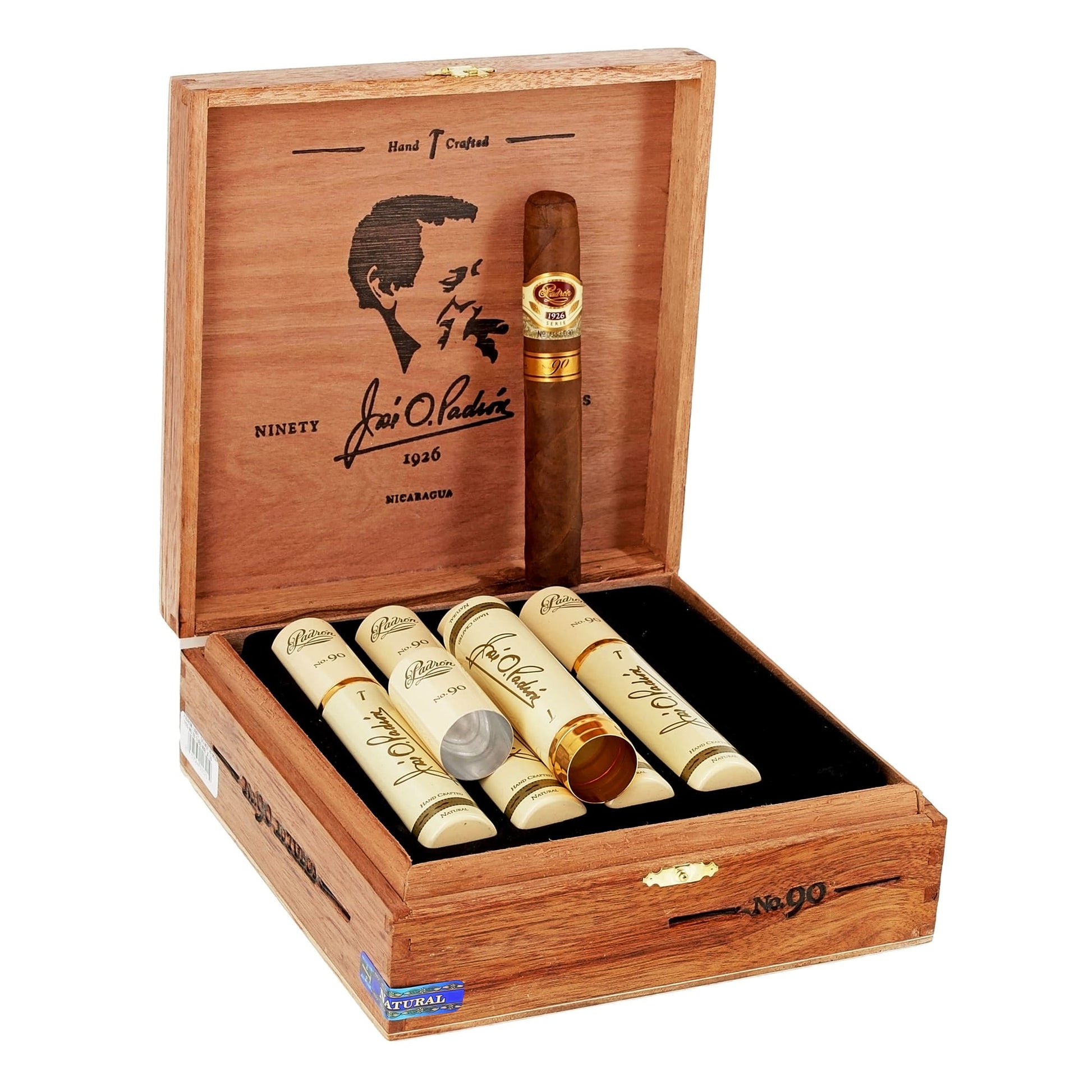 Padron 1926 Serie No. 90 Tubo Natural 5.5x52 image 0