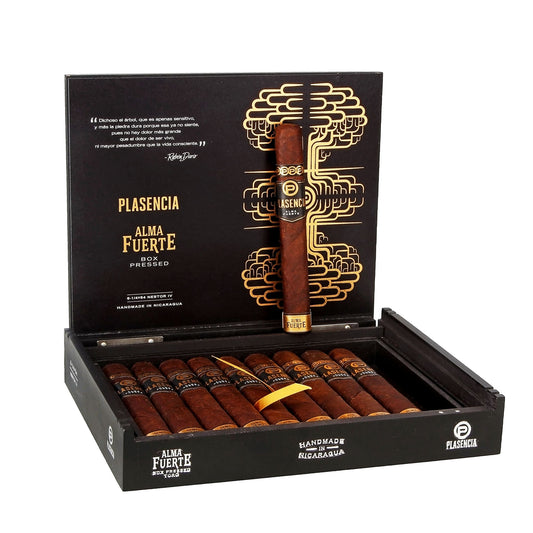Plasencia Alma Fuerte Nestor lV Toro 6 1/4 x 54 Box Pressed image 0