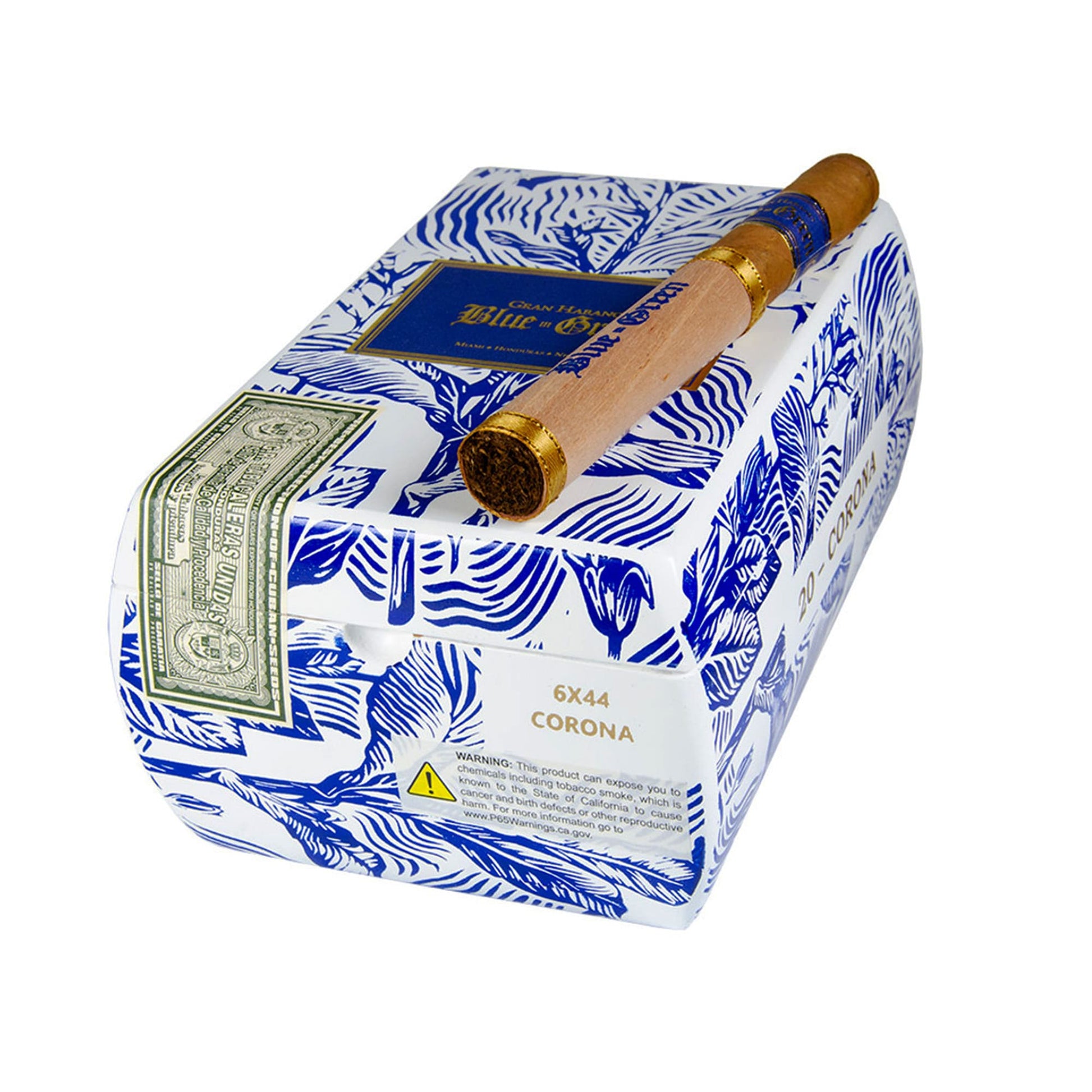 Gran Habano Blue In Green Corona 6x44 image 0