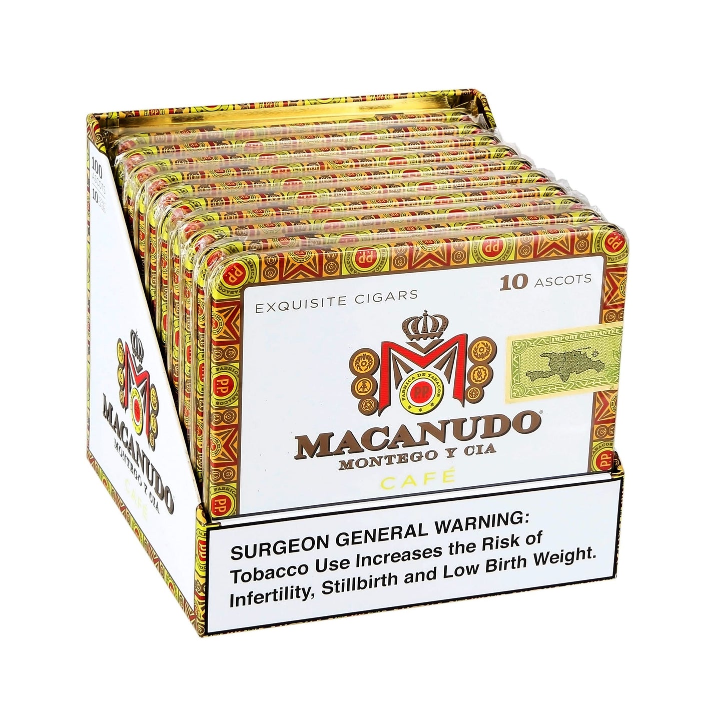 Macanudo ASCOT Tin 4.25 x 32 image 0